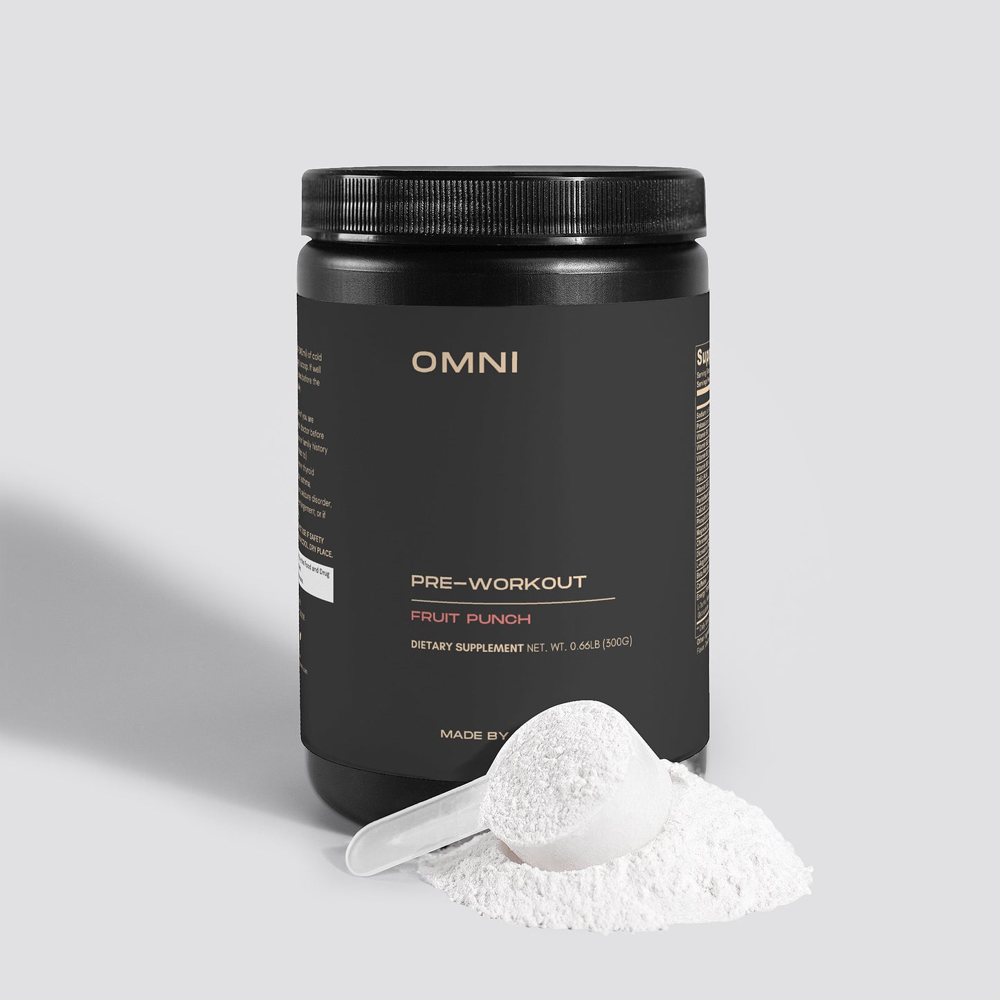 Nitric Shock Pre-Workout Powder (Fruit Punch)