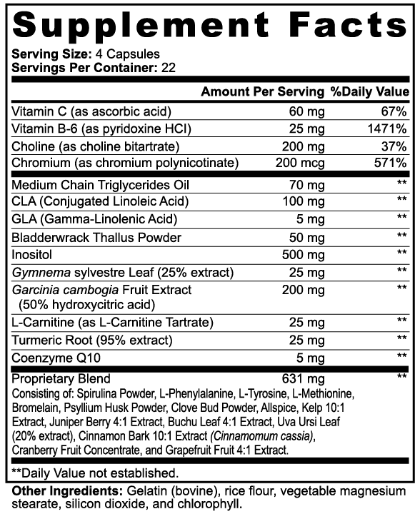 Metabolic Fat Burner with MCT