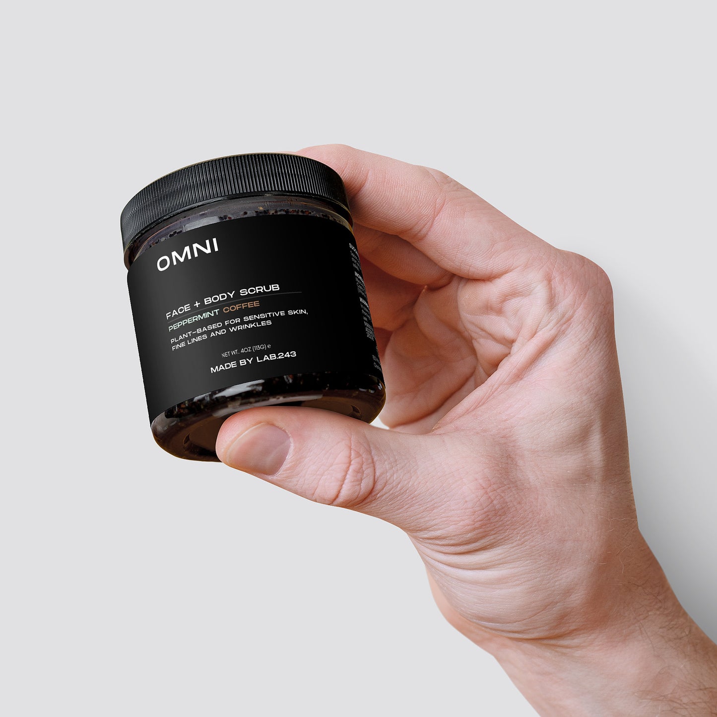 Peppermint Coffee Scrub