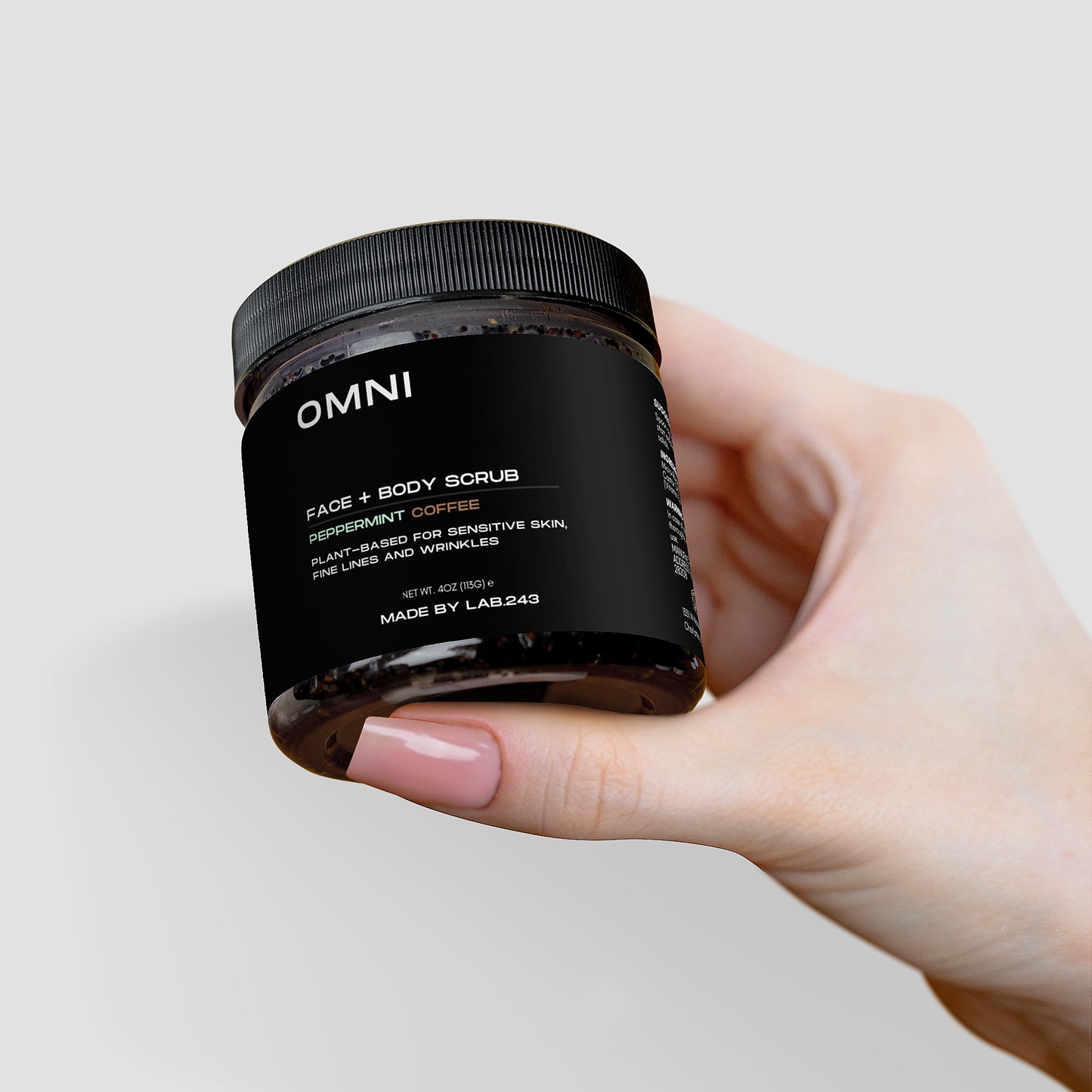 Peppermint Coffee Scrub