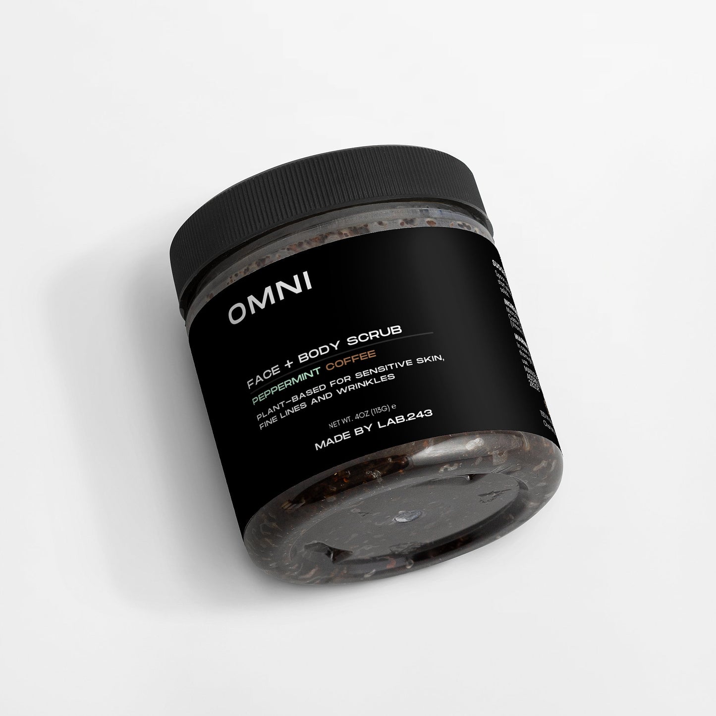 Peppermint Coffee Scrub